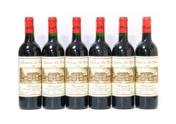 Château La Pointe 2000 Pomerol (six bottles)