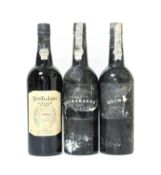 Guimaraens 1978 Vintage Port (two bottles), Quinta da Leda 1990 Vintage Port (one bottle) (3)