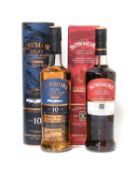 Bowmore "Tempest" 10 Year Old Islay Single Malt Scotch Whisky, small batch release No.1, 55.3% vol