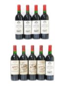 Château Marcadis 1997 Lalande de Pomerol (five bottles), Pavillon Plince 1999 Pomerol (four bottles)