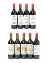 Château Marcadis 1997 Lalande de Pomerol (five bottles), Pavillon Plince 1999 Pomerol (four bottles)