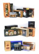 Single Malt Miniatures, A Collection of Boxed 5cl Gift Sets Comprising: Montague's Specially