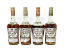 Hennessy Cognac, 1970s bottling (four bottles)