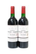 Château Lynch Bages 2001 Pauillac (two bottles)