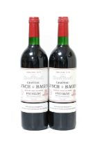 Château Lynch Bages 2001 Pauillac (two bottles)