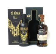 Tomatin Cù Bòcan 1989 25 Year Old Cask Strength Highland Single Malt Scotch Whisky, limited edition,