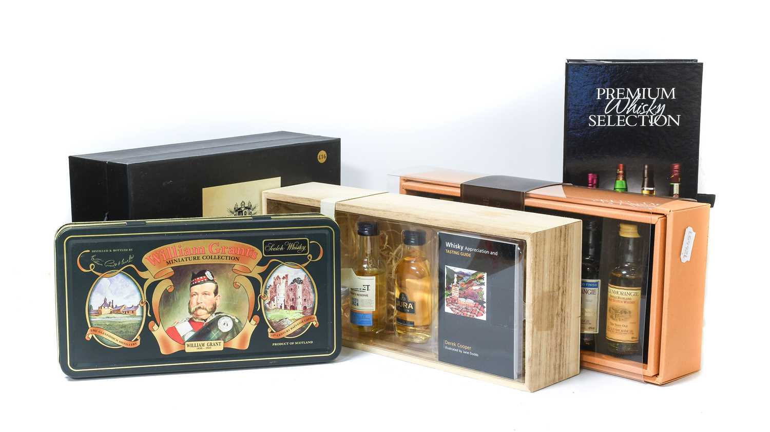 Single Malt Miniatures, A Collection of Boxed 5cl Gift Sets Comprising: Montague's Specially - Image 4 of 4