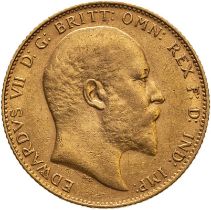 1910 Gold Sovereign Good very fine