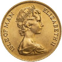 Isle of Man 1973 Gold Sovereign Uncirculated