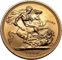 1974 Gold Sovereign