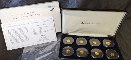 2016 Gold 8-Coin Set Box & COA