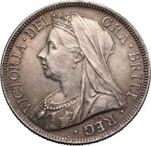 1900 Silver Halfcrown