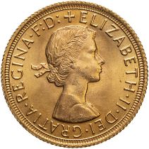 1966 Gold Sovereign Uncirculated