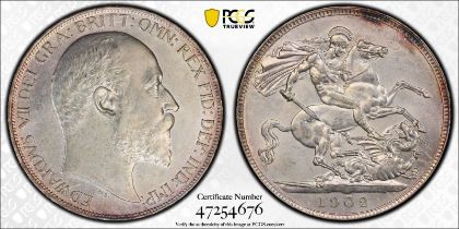 1902 Silver Crown PCGS MS62