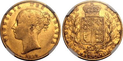 1838 Gold Sovereign NGC XF 45