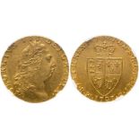 1797 Gold Guinea NGC MS 61
