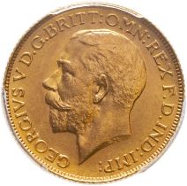 1925 Gold Sovereign PCGS MS65