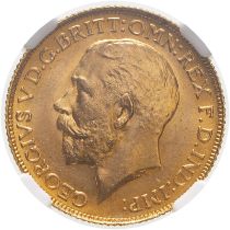 1925 Gold Sovereign NGC MS 66