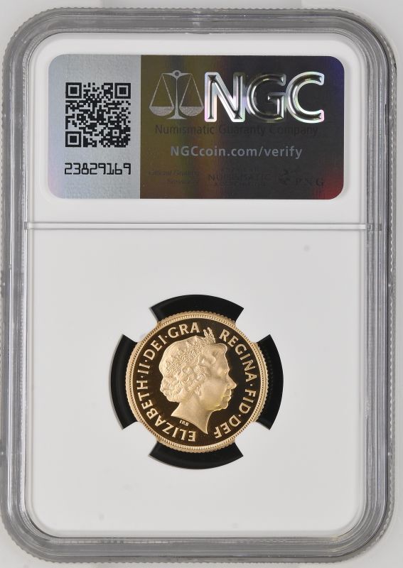 2007 Gold Sovereign Proof NGC PF 70 ULTRA CAMEO - Image 2 of 2