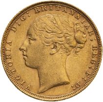 1885 Gold Sovereign Very fine