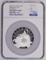 2021 Silver 10 Pounds (5 oz.) Britannia Proof NGC PF 70 ULTRA CAMEO Box & COA