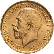 1916 Gold Sovereign Extremely fine