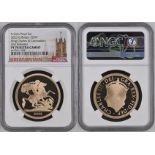 2023 Gold 5 Pounds (5 Sovereigns) Coronation of King Proof NGC PF 70 ULTRA CAMEO