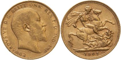 1907 Gold Sovereign