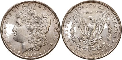 United States Morgan dollars 1889 Silver 1 Dollar
