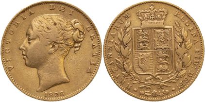 1838 Gold Sovereign