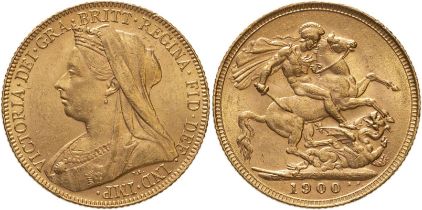 1900 Gold Sovereign