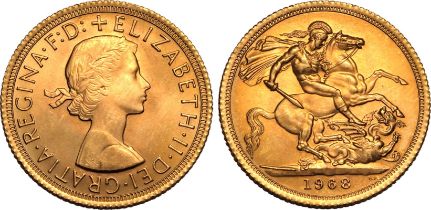 1968 Gold Sovereign