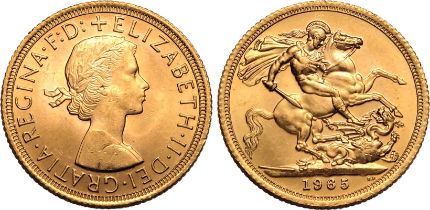 1965 Gold Sovereign