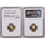 2014 Gold Half-Sovereign Proof NGC PF 70 ULTRA CAMEO