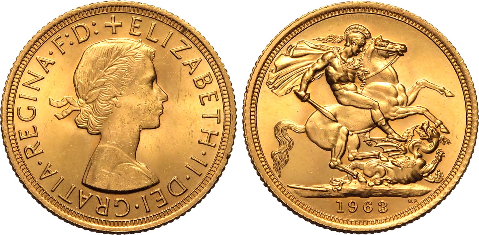 1963 Gold Sovereign