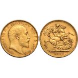 1906 M Gold Sovereign