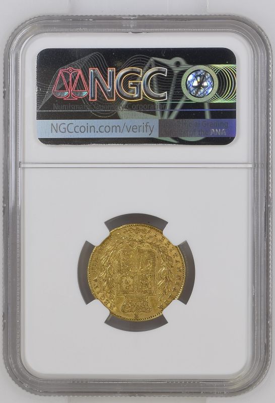 1842 Gold Sovereign Open 2 NGC XF 45 - Image 3 of 3