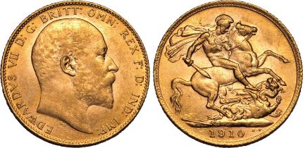 1910 Gold Sovereign