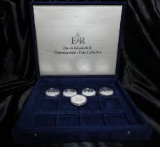 1997 1996 Queen Commemorative Coin Collection (5 Coins)