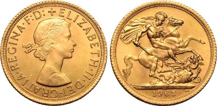 1965 Gold Sovereign