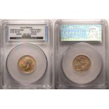 1915 Gold Sovereign CGS EF65