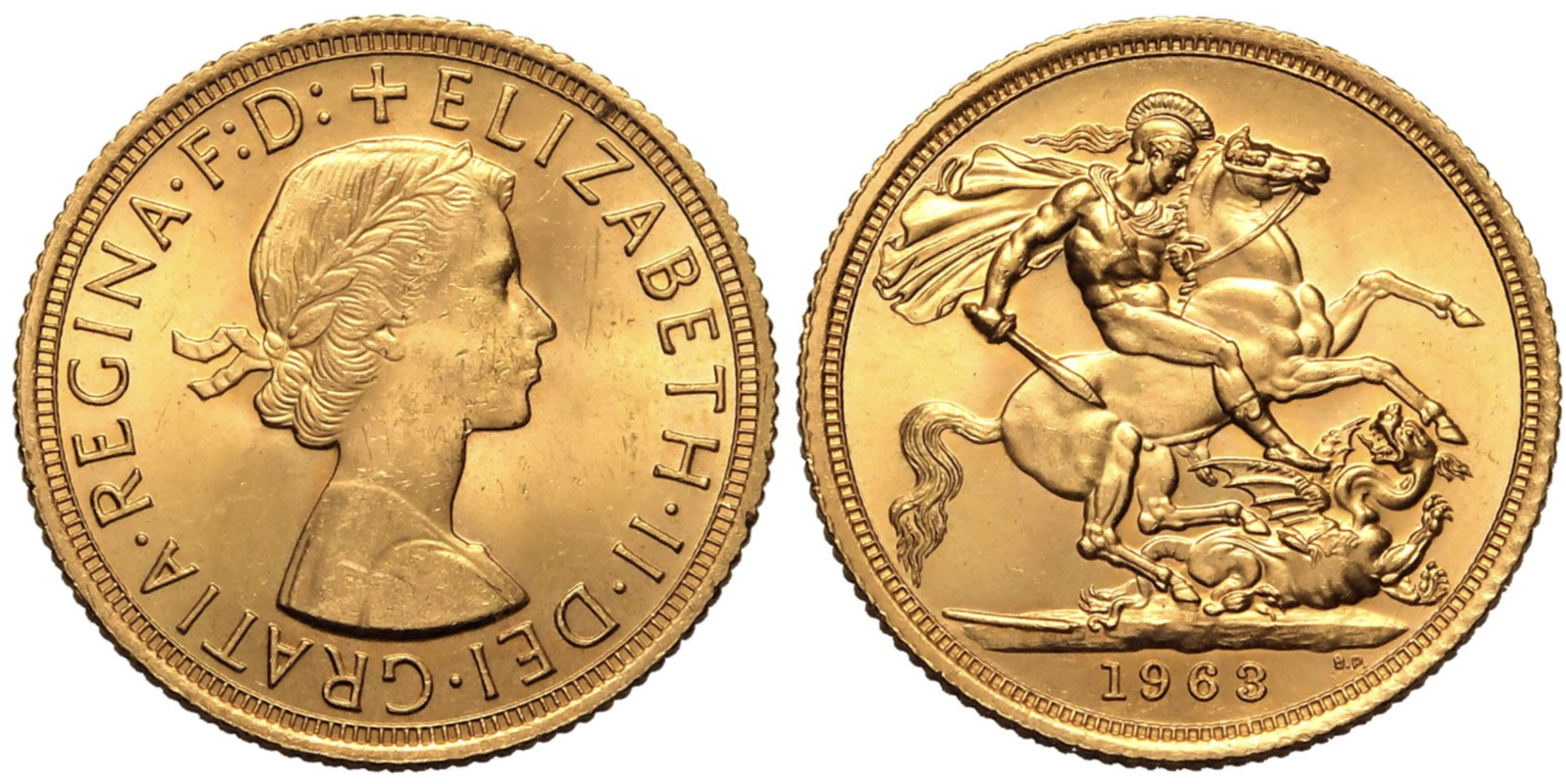 1963 Gold Sovereign