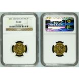 Czechoslovakia First Republic (1918-1938) 1931 Gold 1 Ducat without serial numbers NGC MS 63