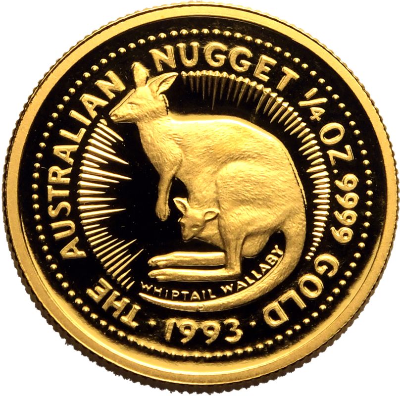 Australia Elizabeth II 1993 Gold 25 Dollars Proof - Image 3 of 3