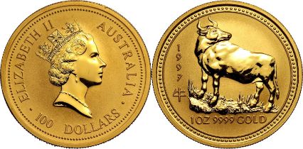 Australia Elizabeth II 1997 Gold 100 Dollars