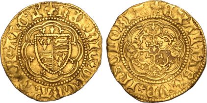 ND (1422-1461) Gold Quarter-noble Good very fine