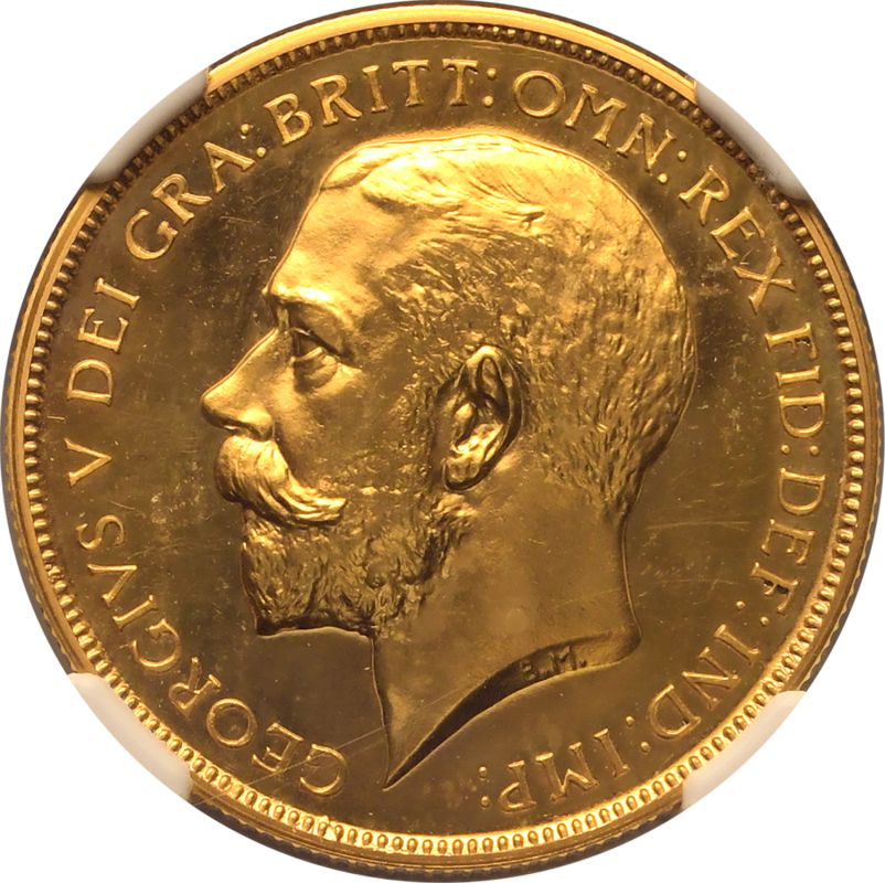 1911 Gold 2 Pounds (Double Sovereign) Proof NGC PF 64 - Image 2 of 7