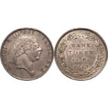 1813 Silver Eighteenpence Bank Token PCGS MS63
