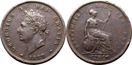 1827 Copper Penny