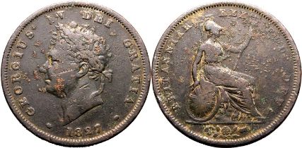 1827 Copper Penny